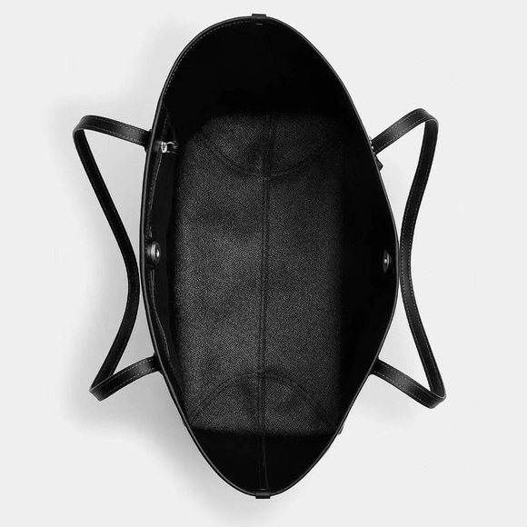 Coach City Tote Shoulder Halloween Eyes Bag CM758 Brown Black - Picture 3 of 5